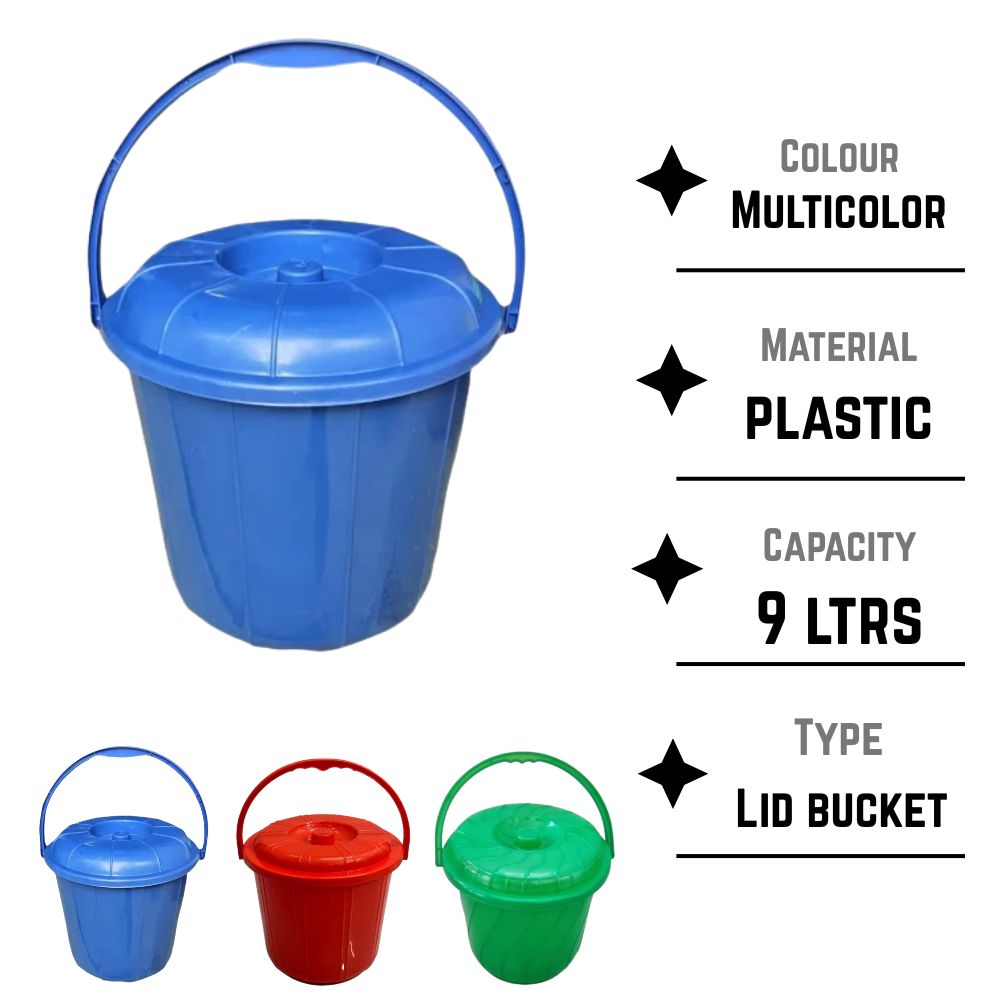9 Lid marble bucket